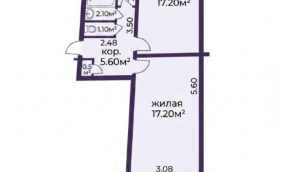 Снять 2-комнатную квартиру, Минск, ул. Калиновского, д. 42(Первомайский район). Фото 20
