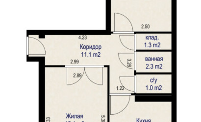 Купить 2-комнатную квартиру, Минск, ул. Захарова, д. 64 (Партизанский район). Фото 1
