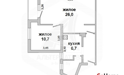 Купить 2-комнатную квартиру, Брест, Центр, ул. Карла Маркса