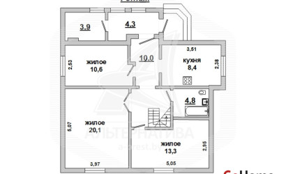 Купить дом, Брест, Речица, 5.15 соток. Фото 42