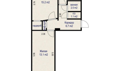Купить 2-комнатную квартиру, Минск, Берута ул., 9/3 (Фрунзенский район). Фото 23