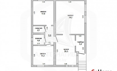 Купить дом, Брест, Вересковые, 9.95 соток. Фото 10