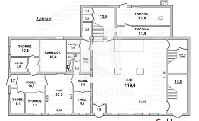 Продажа квартиры под офис, Кобрин,  663.7 кв.м.. Фото 8