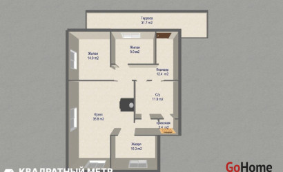 Купить дом, Логойск, Васильковая ул., 10 соток. Фото 12