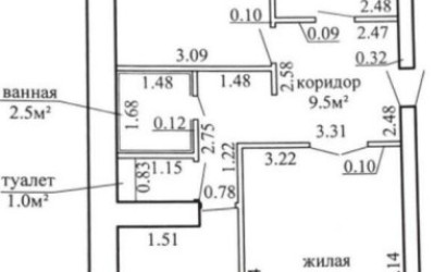 Купить 3-комнатную квартиру, Молодечно, Мира ул., 2. Фото 21