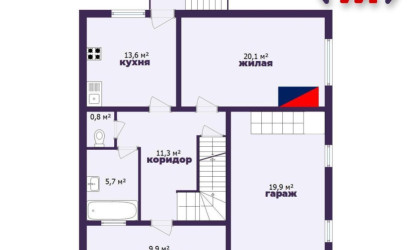 Купить коттедж, Слуцк, Полевой пер., 5.7 соток. Фото 28