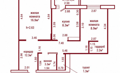 Купить 2-комнатную квартиру, Гродно, Ивана Якубовского, 9. Фото 10