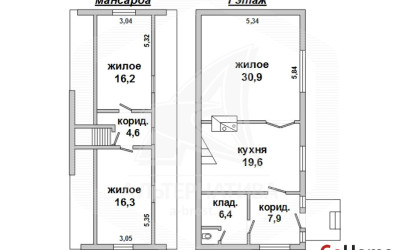 Купить дом в деревне, Несвило, Чернавчицкий с/с, 25 соток. Фото 12