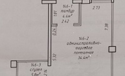 Аренда торгового помещения, Минск, литературная 22, 45 кв.м.. Фото 3