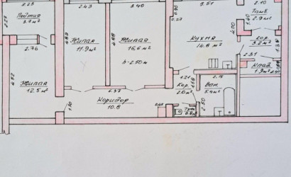 Купить 3-комнатную квартиру, Зельва, Пушкина ул., 23. Фото 23