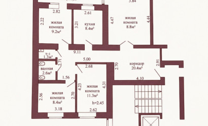 Купить 4-комнатную квартиру, Гродно, Терешковой, 35. Фото 16