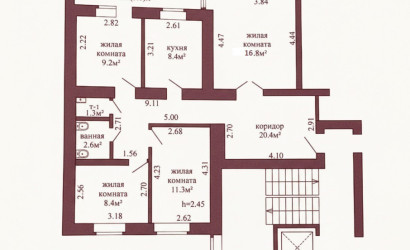 Купить 4-комнатную квартиру, Гродно, Терешковой, 35. Фото 15
