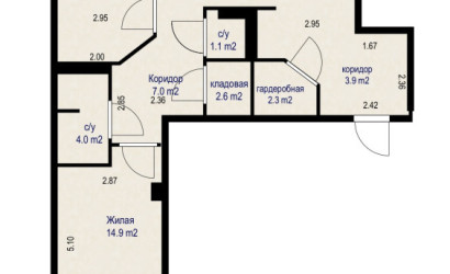 Купить 3-комнатную квартиру, Минск, просп. Дзержинского, д. 19 (Московский район). Фото 19