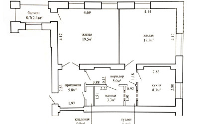 Купить 2-комнатную квартиру, Минск, Стахановская ул., 31 (Партизанский район). Фото 5