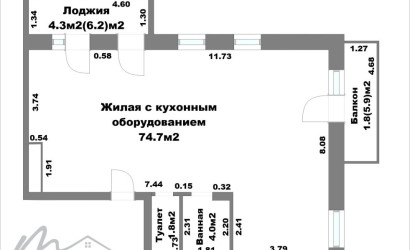 Купить 3-комнатную квартиру, Копище, Небесная ул., 7. Фото 2