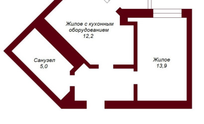 Купить 2-комнатную квартиру, Брест, ул. Гоголя, д. . Фото 14