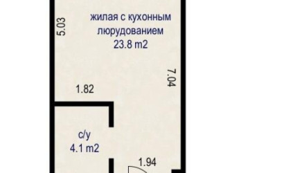 Купить 1-комнатную квартиру, Минск, Николы Теслы ул., 26(Октябрьский район). Фото 18