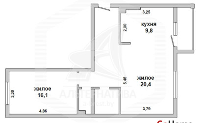 Купить 2-комнатную квартиру, Брест, Восток, ул. Васнецова. Фото 36