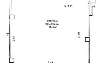 Аренда торгового помещения, Минск, Жореса Алфёрова ул., 14,  76.4 кв.м.. Фото 5