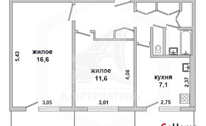 Купить 2-комнатную квартиру, Брест, Дубровка, ул. Дубровская. Фото 1