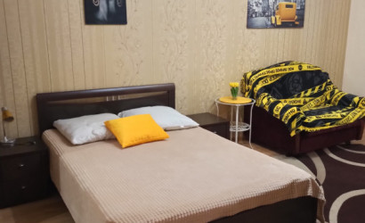 Снять 1-комнатную квартиру на сутки, Барановичи, Ленина 26, Центр. Фото 1