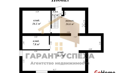 Купить дом, Брест, пер. Аржановой, 6.16 соток. Фото 19