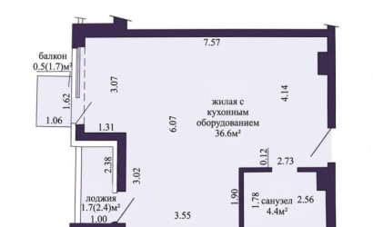 Купить 2-комнатную квартиру, Минск, Леонида Щемелёва ул., 14 (Октябрьский район). Фото 23