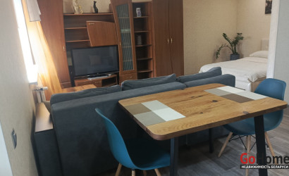 Снять 1-комнатную квартиру на сутки, Жлобин, Карла Маркса д.4. Фото 1