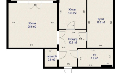 Купить 2-комнатную квартиру, Минск, Кольцова 4-й пер., 8(Советский район). Фото 21