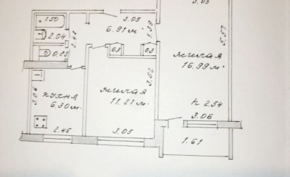 Купить 2-комнатную квартиру, Новополоцк, Молодежная ул., 153. Фото 22