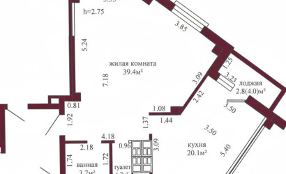 Купить 2-комнатную квартиру, Гродно, Соломовой, 157Б. Фото 14