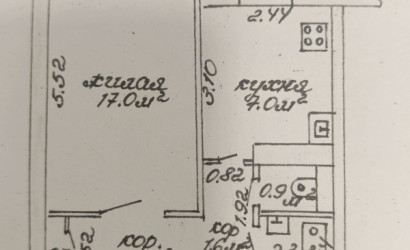 Купить 1-комнатную квартиру, Жодино, Гагарина ул., 13. Фото 11