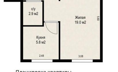 Купить 1-комнатную квартиру, Минск, Берута ул., 24/4 (Фрунзенский район). Фото 21