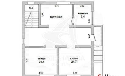 Купить дом, Брест, Плоска, 15 соток. Фото 1