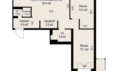 Купить 3-комнатную квартиру, Минск, ул. Маяковского, д. 100 (Ленинский район). Фото 19