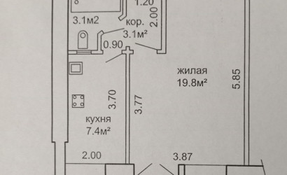 Купить 1-комнатную квартиру, Минск, ул. Козлова, д.  19(Первомайский район). Фото 10