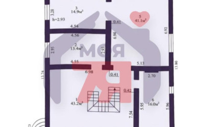 Купить дом, Молодечно, Красненская ул., 15 соток. Фото 49