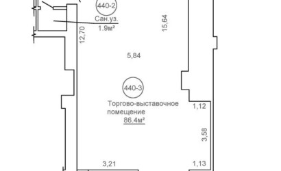 Аренда торгового помещения, Минск, Казинца ул., 120, 90.1 кв.м.. Фото 9