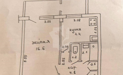 Снять 1-комнатную квартиру, Минск, просп. Пушкина, д. 26. Фото 12