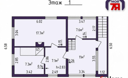 Купить дом в деревне, Белстандарт, 15 соток. Фото 47