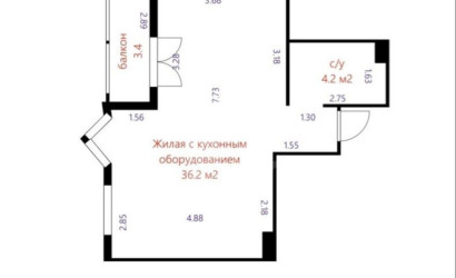 Купить 1-комнатную квартиру, Минск, Савицкого ул., 12 (Октябрьский район). Фото 20