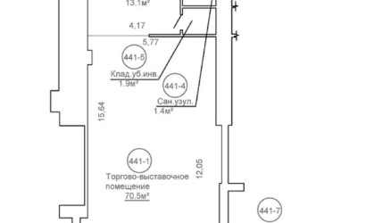 Аренда торгового помещения, Минск, Казинца ул., 120,  92.85 кв.м.. Фото 4
