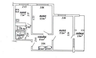Купить 2-комнатную квартиру, Минск, Ландера ул., 72/3 (Октябрьский район). Фото 17