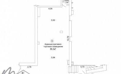 Аренда офиса, Минск, ул. Веры Хоружей, д. 17,  92.6 кв.м.. Фото 9