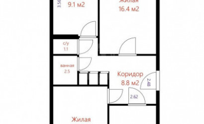 Купить 3-комнатную квартиру, Жодино, Гагарина ул., 24. Фото 28