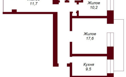 Купить 3-комнатную квартиру, Брест, просп. Машерова, д. . Фото 9