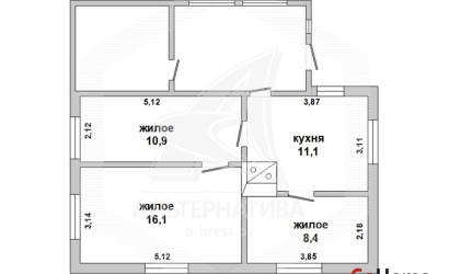 Купить дом, Зеленец, Чернавчицкий с/с, 25 соток. Фото 42