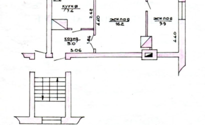 Купить 2-комнатную квартиру, Лида, Свердлова, 175. Фото 12