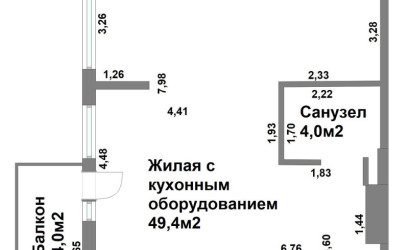 Купить 3-комнатную квартиру, Минск, Игоря Лученка ул., 30 (Октябрьский район). Фото 18