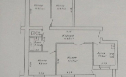 Купить 4-комнатную квартиру, Жлобин, м-н 17-й, 15. Фото 9
